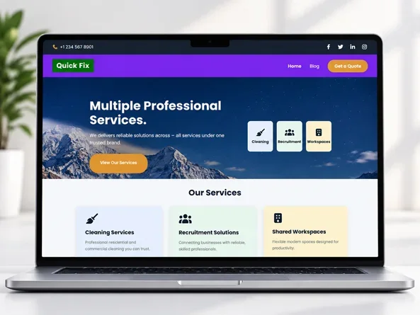 QuickFix Wordpress Theme